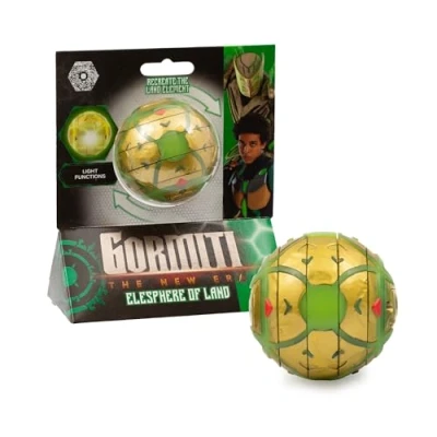 Immagine di GORMITI THE NEW ERA Elesfera Del Clan Della Terra Glen, Ricrea L&#039;Elemento Ruotando Gli Anelli E La Sfera Si Illuminerà, Per Bambini A Partire Dai 3 Anni
