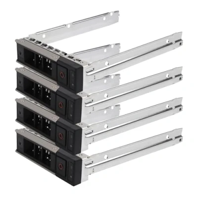 Immagine di Heretom 4 Pezzi LFF 3,5&quot; 14a Generazione X7K8W Y796F SAS/SATA Vassoio Tray Caddy Hot Swap Per Dell XC640 10 XC740xd 12 R240 R340 R440 R540 R640 R740 R740xd R840 R940 R6415 R7415