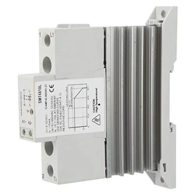 Immagine di relè allo stato solido monofase SMT4810L / SMT4825L DC Control AC Modulo a ultra sottile con base 10A 25A(SMT4810L)