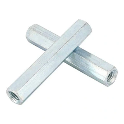 Immagine di Jadeshay Dadi di Accoppiamento,2 Pezzi Dado Esagonale Lungo Set Prolunga M10 * 60 Barra Filettata Distanziali Filettati Fissaggio