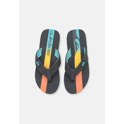 Immagine di Quiksilver Molokai Layback Infradito da bagno, Uomo, Taglia: 40, Iron gate holmes Tessuto