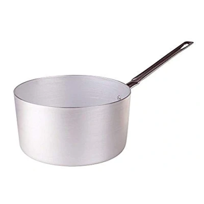 Immagine di Pentole Agnelli PCMX0524 Casseruola Alta in Alluminio con Manico, Inox, 24 cm
