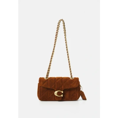 Immagine di Coach Quilted Tabby Shoulder BAG Borsa a tracolla, Donna, Taglia: One Size, Warm brown