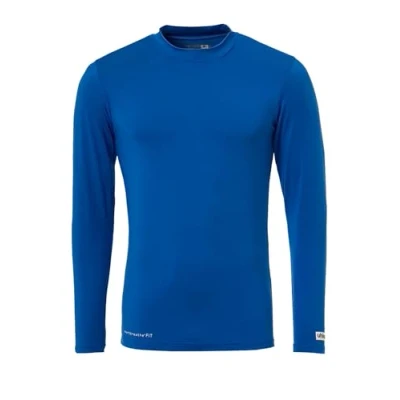 Immagine di uhlsport Distinction, Maglietta a Maniche Lunghe, Blu (Azurblau), XXL
