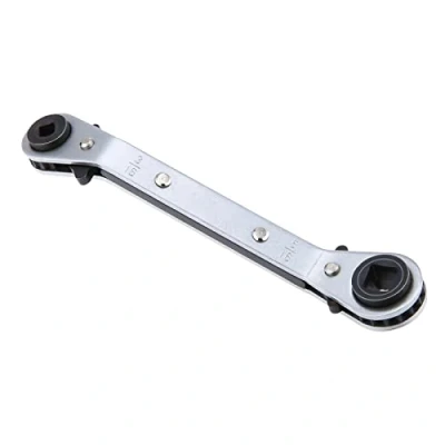 Immagine di gohantee chiave a cricchetto per refrigerazione, 4 diverse misure, 1/4 x 3/16 quadrata 3/8 5/16, aria condizionata