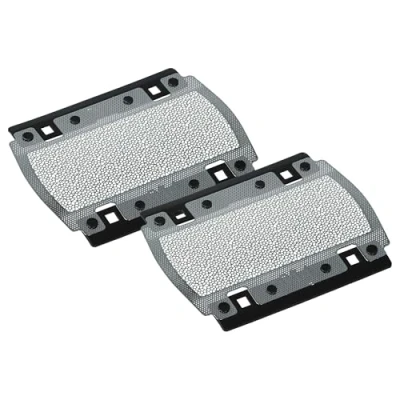 Immagine di vhbw 2x lametta compatibile con Braun 370, 350, 375, Pocketgo Twist E Razor, 5614, 5615, P10, 355 rasoio, nero/argento
