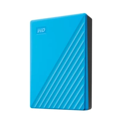 Immagine di WD 6TB My Passport, HDD portatile USB 3.0, con software per gestione di dispositivi, backup e protezione tramite password funziona PC, Xbox X, S, PS4 PS5, Blu