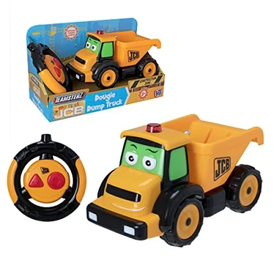 Immagine di Teamsterz JCB My First Dougie Dump Truck RC Toy Veicolo da costruzione con telecomando Set gioco per veicoli Giocattoli auto e camion Età 2+