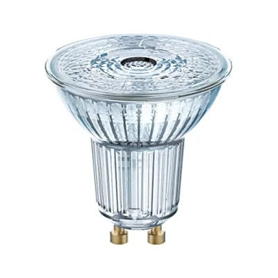 Immagine di OSRAM Spot PAR16 Lampadine LED, 4.3 W Equivalenti 50 W, Attacco GU10, Luce Calda 2700K, Confezione da 6 Pezzi