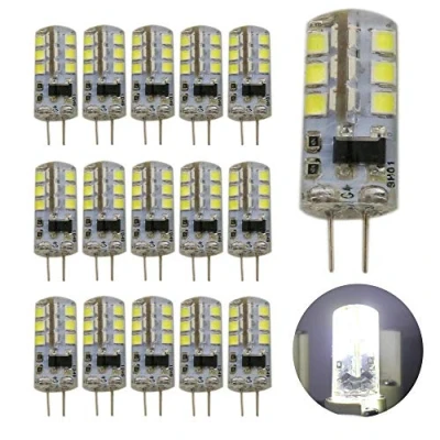 Immagine di 15 pezzi Lampadina 3W AC 220V G4 a LED luce Bianco freddo 6000K 20W 30W alogena equivalente Non dimmerabile