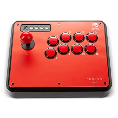 Immagine di Arcade Stick senza fili PowerA FUSION per Nintendo Switch, Switch Lite, Fight Stick, GamePad, Controller, Bluetooth, Gioco