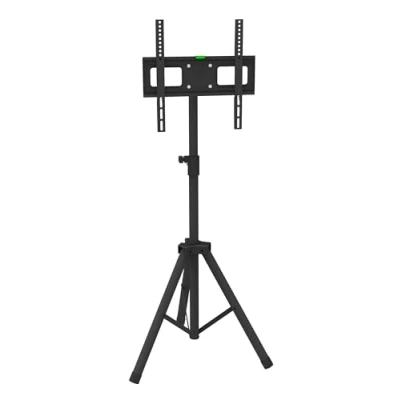 Immagine di Techly 108002 Supporto Treppiede Universale a Pavimento per TV 17 60&quot; Nero