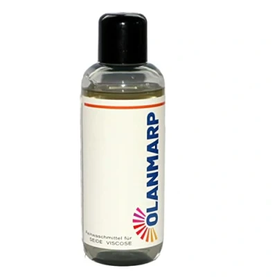 Immagine di Olanmarp Detergente fine concentrato per seta lucida + viscosa liquido speciale seta, detersivo (240 ml, senza retina bucato)