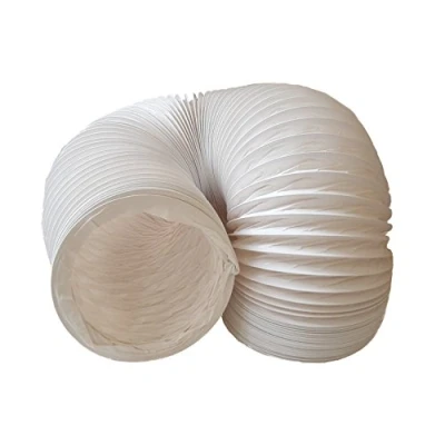 Immagine di daniplus© Tubo di scarico d&#039;aria, flessibile, in PVC, diametro 150 mm, lunghezza 6 m, perfetto per impianti climatizzazione, asciugatrici e cappe aspiranti