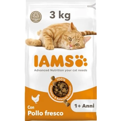 Immagine di IAMS Cibo secco con pollo fresco per gatti da 1+ , 3 kg