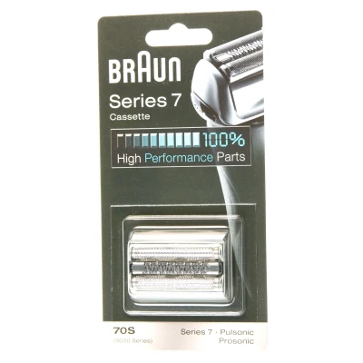 Immagine di Braun Pack lamine di rasatura pulsonic serie 7 70s argento 81387979