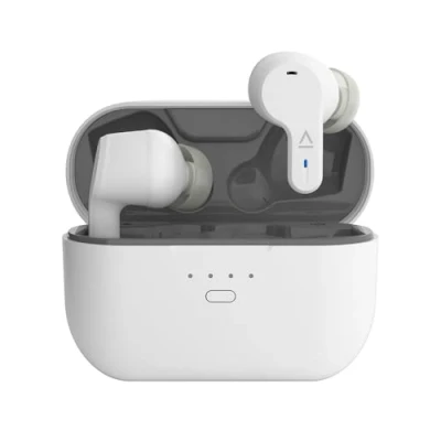 Immagine di Creative Zen Air Pro Cuffie auricolari Bluetooth Bianco resistente al sudore, allacqua, Indicatore di carica della batteria, incl. docking station