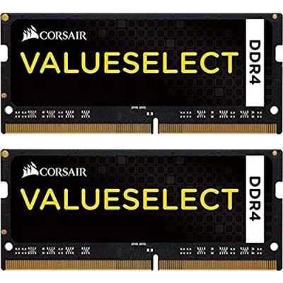 Immagine di Corsair Value Select Kit memoria Laptop DDR4 16 GB 2 x 8 2133 MHz 260pin SO DIMM CL15 15 36 CMSO16GX4M2A2133C15