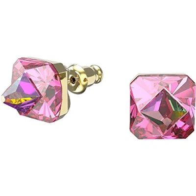 Immagine di SWAROVSKI Ortyx 5614062 Orecchini a perno in argento con zirconi rosa e cristalli, Einheitsröße, Acciaio inossidabile, Zirconia cubica