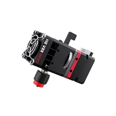 Immagine di BIQU H2 V2S Revo Dual Gear Feeder Extruder Direct Drive Metal Upgrade Kit with 4 Mounting Holes Rapid Change Nozzle for BX Ender 3 Series, Voron2.4, Voron V0, Vzbot 3D Printer