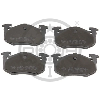 Immagine di OPTIMAL BP 09639 Kit pastiglie freno Assale posteriore Non predisposto per contatto segnalazione usura PEUGEOT: 206 Hatchback, 106 II Hatchback