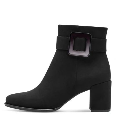 Immagine di MARCO TOZZI 2 25338 43 Bootie Zip+Slip da Donna, Stivali alla Moda, Pettine Nero, 38 EU