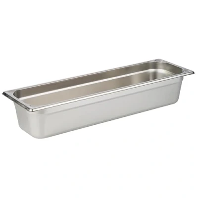Immagine di APS 81804 GN 2/4 contenitore, acciaio inossidabile Contenitore Gastronorm, dimensioni 165 x 530 mm/altezza 100 mm/volume 5,6 litri