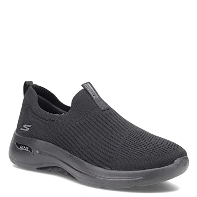 Immagine di Skechers Performance GO WALK ARCH FIT Stretch SLIP ON Scarpe da camminata, Donna, Taglia: 40, Black Tessuto