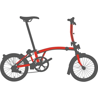 Immagine di Bike Shield Brompton, Kit Scudo Unisex, Trasparente Lucido, Taglia Unica