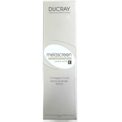 Immagine di Ducray Melascreen Foto Invecchiamento Crema Notte correttiva per rughe e macchie brune del viso 50 ml