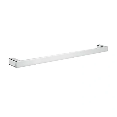Immagine di Ibergrif Plinto Portasciugamani Bagno Quadrato, Porta Salviette a Parete, Argento, Muro, Ottone