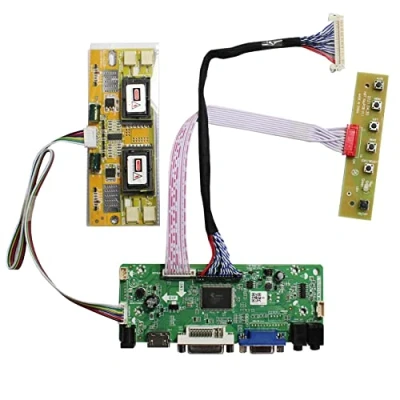 Immagine di HDMI + VGA DVI Audio a cristalli liquidi Input Controller Board Per M201EW02 M220EW01 20.1&quot; 22&quot; Pannello di 1680x1050 4CCFL 30Pin LCD