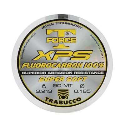Immagine di Trabucco T Force XPS FLUOROCARBON 100% Super Soft 50MT 0.24MM 4.413KG