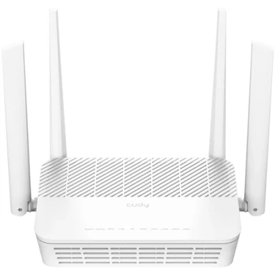 Immagine di Cudy AX3000 WR300H Router Dual Band WiFi 6 Mesh, porta WAN RJ45 da 2,5 Gbps, 4 porte Gigabit, MU MIMO, OpenVPN, Wireguard, Zerotier, Ipsec VPN, APP Cloud