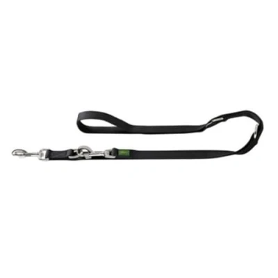 Immagine di HUNTER Guinzaglio extra lungo regolabile in nylon, 25/300 cm, colore: Nero