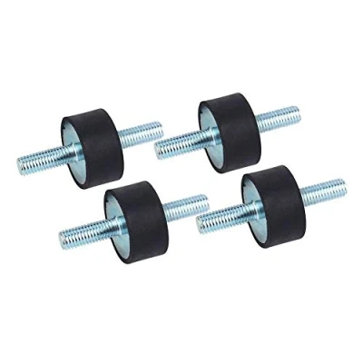 Immagine di Keenso 30 * 15 M8*23 Supporti isolatore in gomma antivibrante, pompa per compressore d&#039;aria Ammortizzatore con doppie viti