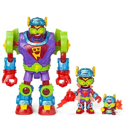 Immagine di SUPERTHINGS Superbot Fury Storm Robot articolato con accessori da combattimento, 1 Kazoom Kid esclusivo e SuperThing
