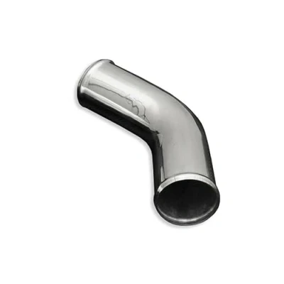 Immagine di Arco in alluminio a 45, intercooler, tubo alluminio, di 30 cm lunghezza (80 mm)