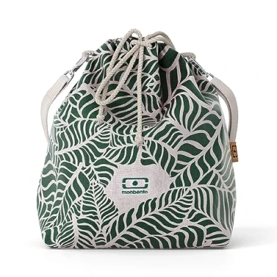 Immagine di monbento MB Fresh Jungle Borsa Termica Pranzo con Tracolla frigo per Lunch Box Verde