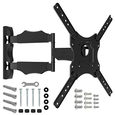 Immagine di NANOOK TURN M, Soporte de pared giratorio para televisores 32 55 pulgadas, Inclinable, LCD, LED, QLED y OLED, Compatibilidad universal, VESA 100x100 a 400x400