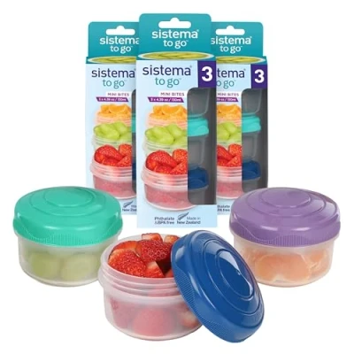 Immagine di Sistema Container, Plastica, Assorted, 9 x 130 ml