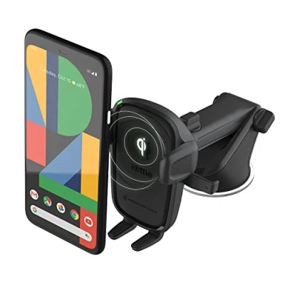 Immagine di iOttie Easy One Touch Universele Caricabatterie Wireless Supporto Per Auto 10W Nero