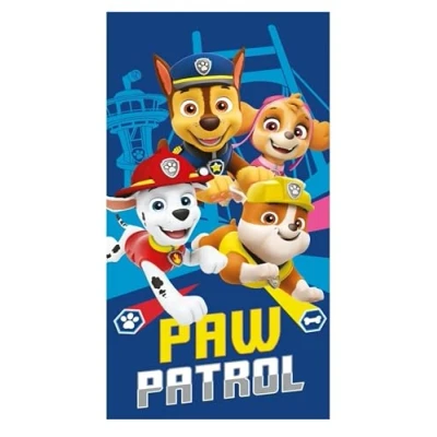 Immagine di Theonoi Asciugamano da bagno per bambini, telo doccia, ragazze e ragazzi, 100% cotone, 70 x 140 cm (Paw Pals)