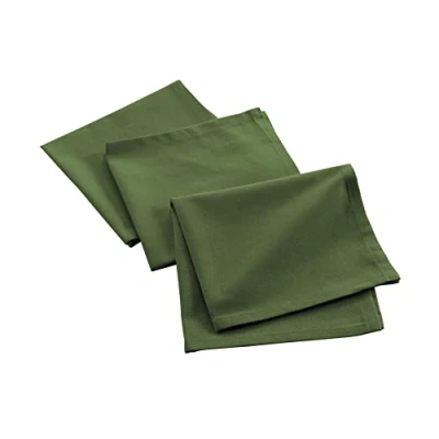 Immagine di douceur d&#039;intérieur, 3 tovaglioli (40 X 40 Cm) Mistral Verde, in cotone riciclato
