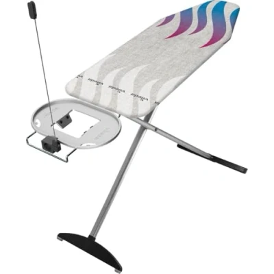 Immagine di Vileda Reflect Plus Asse da Stiro Total, con Presa Elettrica, Portacaldaia, Richiudibile, Metallo, Multicolore, 172.5 x 45.6 cm