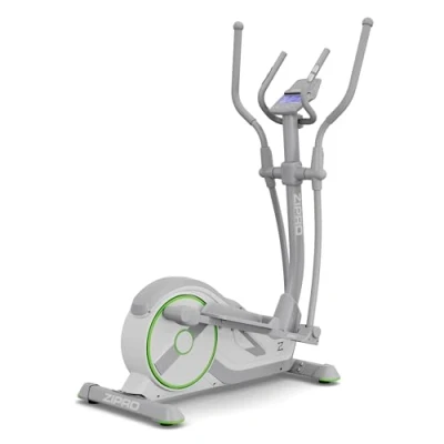 Immagine di ZIPRO WAVE Ellittica per Casa 32 Livelli Resistenza Magnetica, Sensori Frequenza Cardiaca, 16 Programmi, Compatibile con Kinomap &amp; Zwift, Supporto Tablet, Facile da Montare, Fitness a