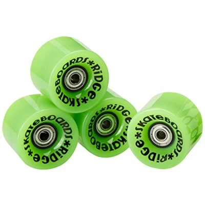 Immagine di Ruote Morbide Cruiser Ridge 59 mm 78A Pu W Abec 7 Cuscinetti Set di 4 Pezzi, Verde