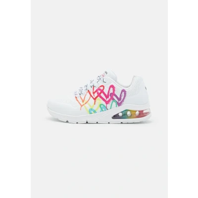 Immagine di Skechers Sport UNO 2 Sneakers basse white/multicoloured, Donna, Taglia: 41, White/multi coloured Finta pelle di alta qualità