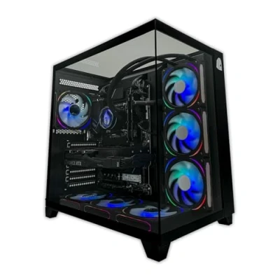 Immagine di NitroPC PC Gaming Estremo Nitro (Intel Core i9 12900K 16/24 5.2GHz, RTX 4060 Ti 16GB, RAM 32GB, M.2 1TB, Windows 11 Home, Wifi) Computer fisso, Gamer
