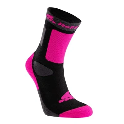 Immagine di Rollerblade KIDS SOCKS, Calzini da pattinaggio in linea, nero/ rosa, S (35 38), ragazza